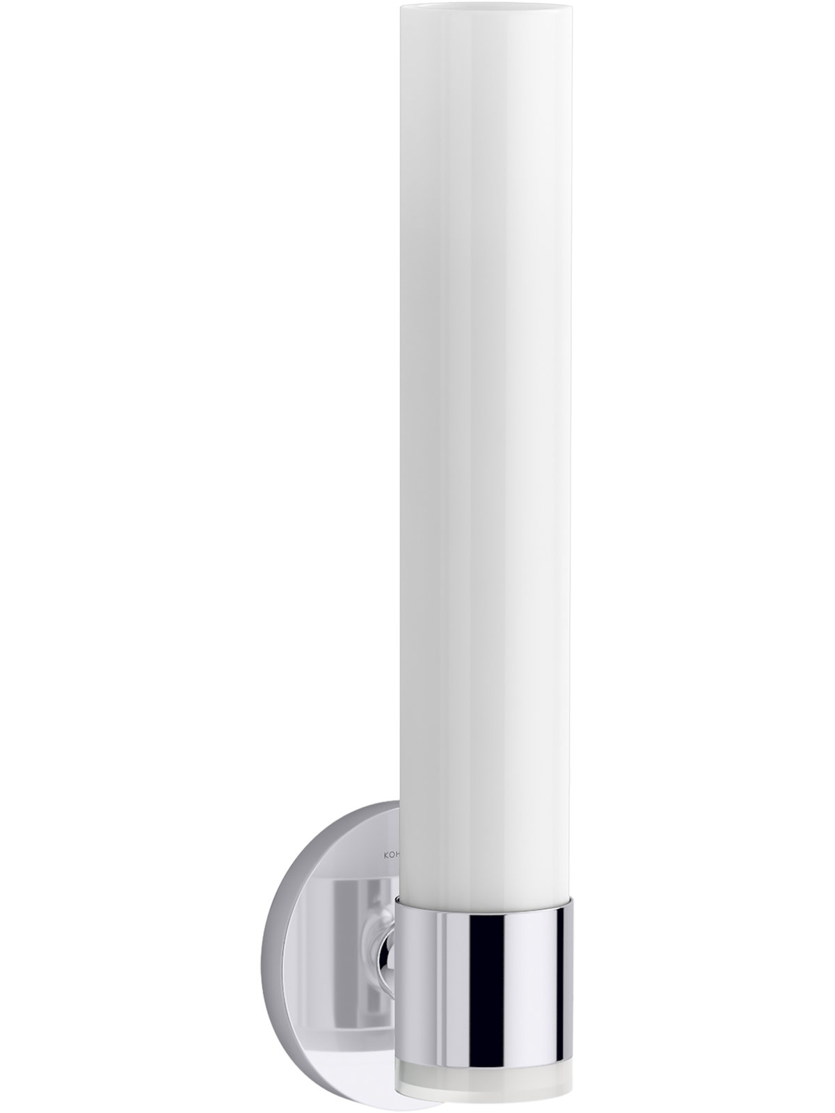 Kohler Purist Single Light Armed Sconce, Polished Chrome