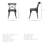 Tacony Solid Wood Cross back Side chair-115627287