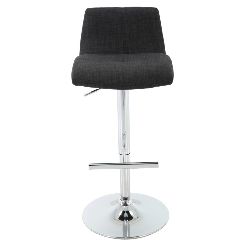 Hudson Henline Adjustable Height Swivel Bar Stool