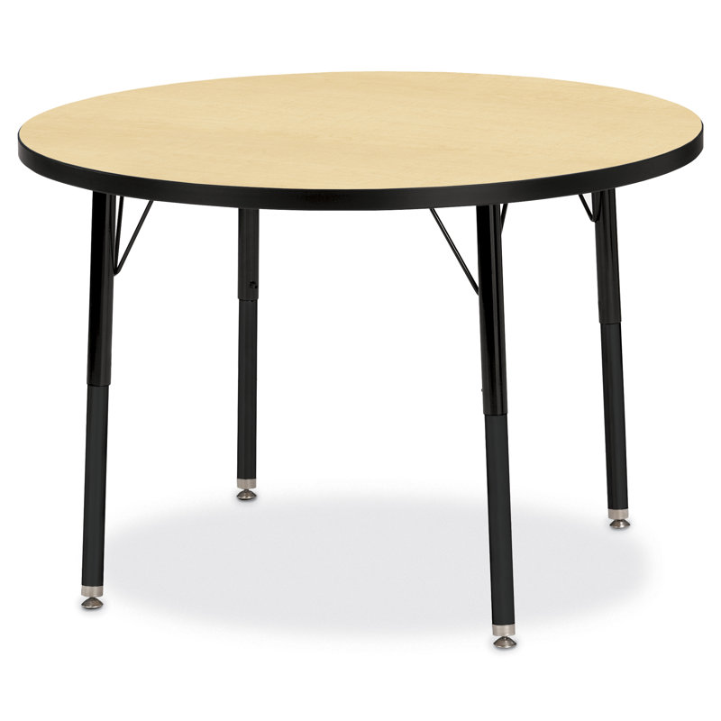 Tables rondes Berries, l 36 po x P 36 po (taille adulte : H 24 po à 31 p, Érable