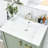 Modern 24" Single Bathroom Vanity With Ceramic Sink-604188238