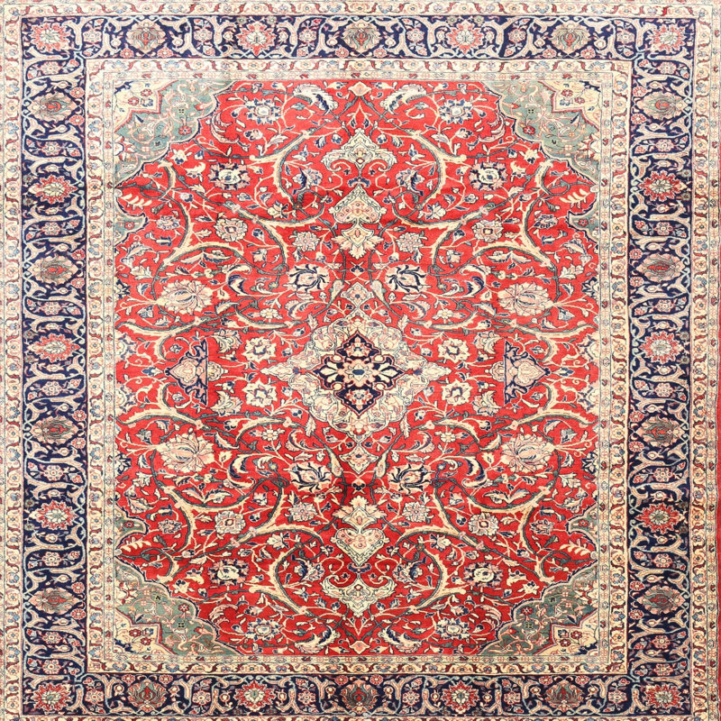 Oriental Indoor Rug, Square 3'