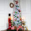 Lighted Artificial Fir Christmas Tree