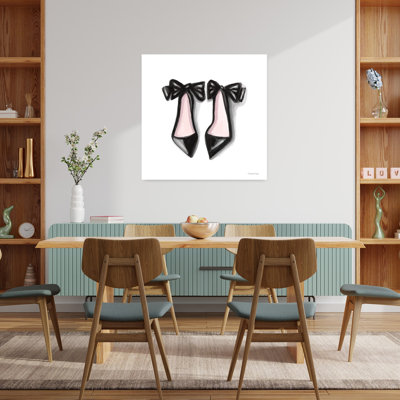 Dress Shoes 1 Piece Wrapped Canvas Wall Art