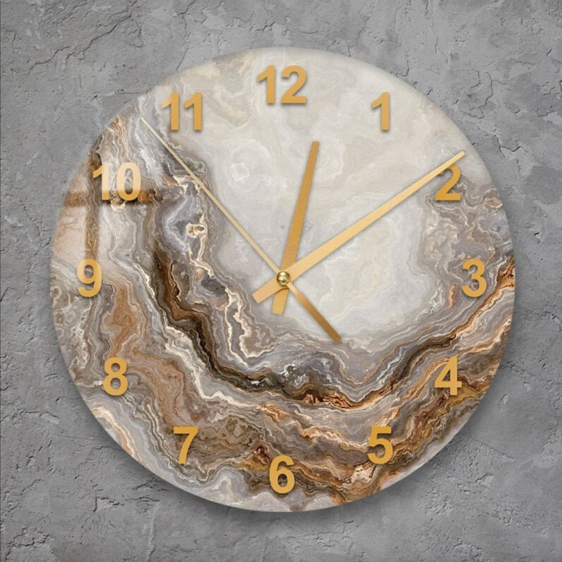 Horloge murale abstraite Viscardi