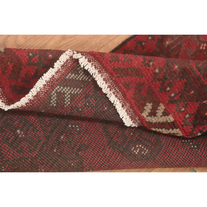 Tapis de couloir oriental géométrique 3 x 19