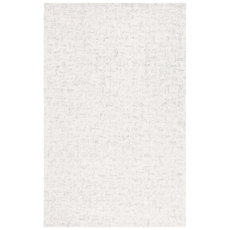 Treca Hand Tufted Wool Pile And Cotton With Latex Abstract Rug, Round 5'
