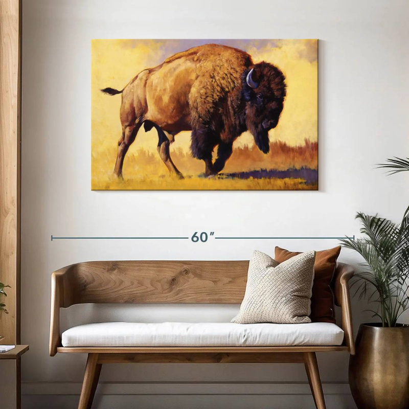 Brampt Tatanka, 30" H x 45" W