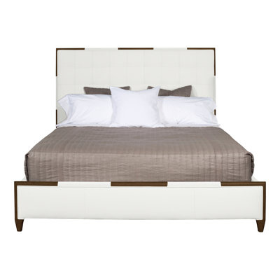  Thom Filicia Home Chatfield California King Upholstered Low Profile Panel Bed