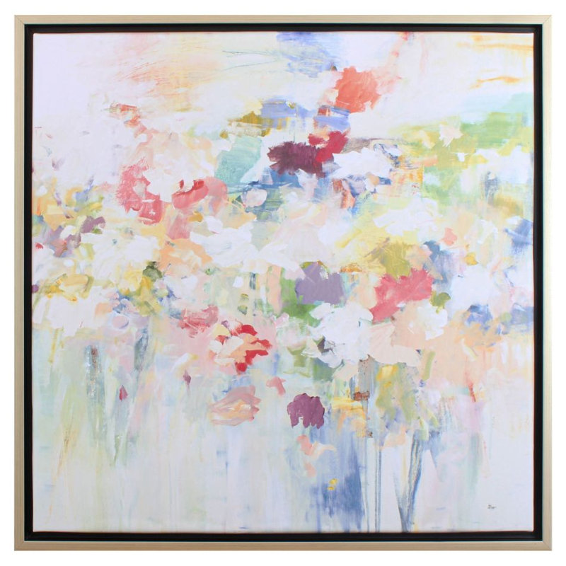 Gerlene " Floral Burst Abstract "