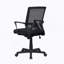 Chaise de bureau en filet - Chaise de bureau en filet respirant à dossier moyen