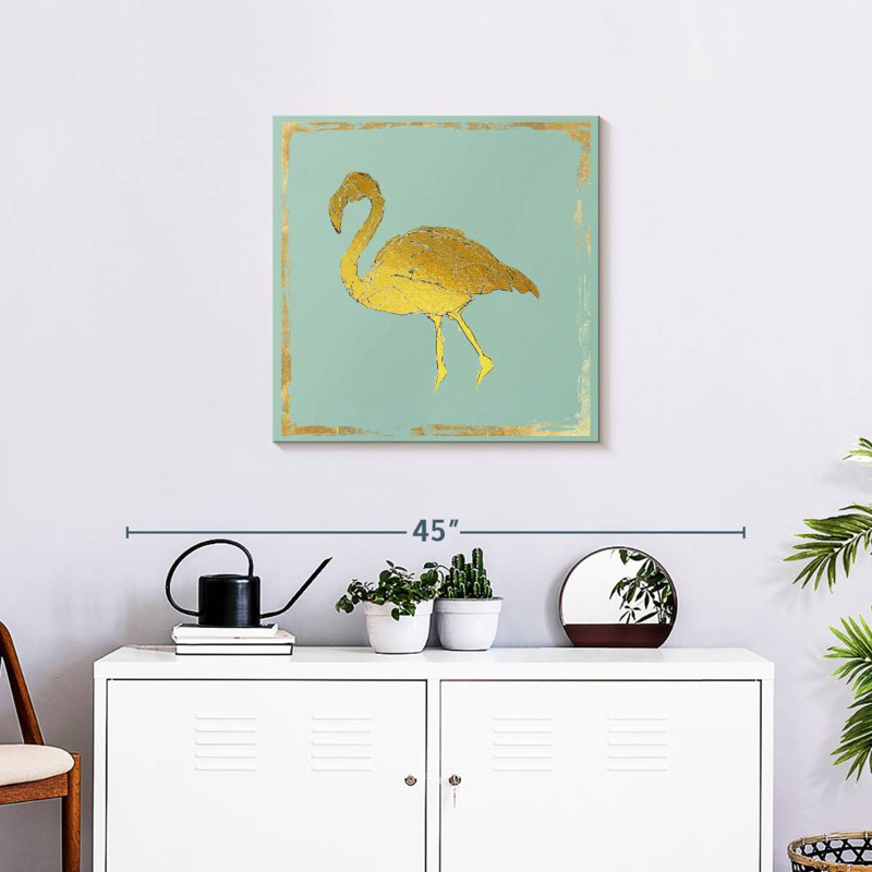 Crowle Golden Flamingo III, H 24 po x l 24 po