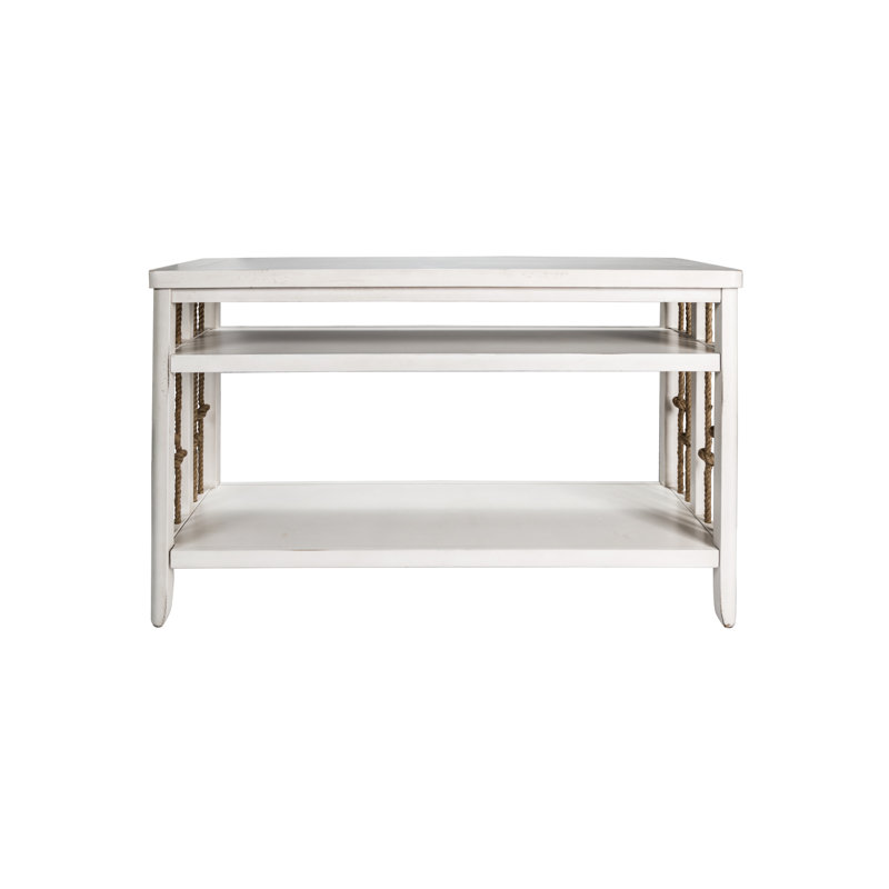 Alvon 50'' Console Table, White