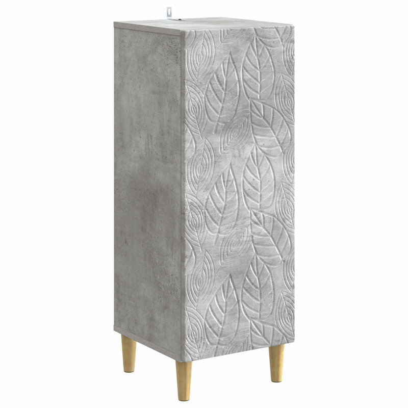 33 cm W Sideboard, Concrete Grey