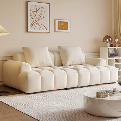 Canapé droit Creamy Style Living