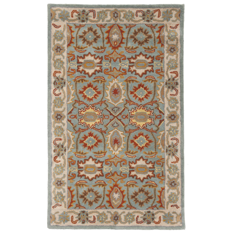 Chaim Hand Tufted Wool Oriental Rug, Rectangle 2'6" x 4'