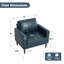 Fauteuil d'appoint 37 po en chenille-1123160529