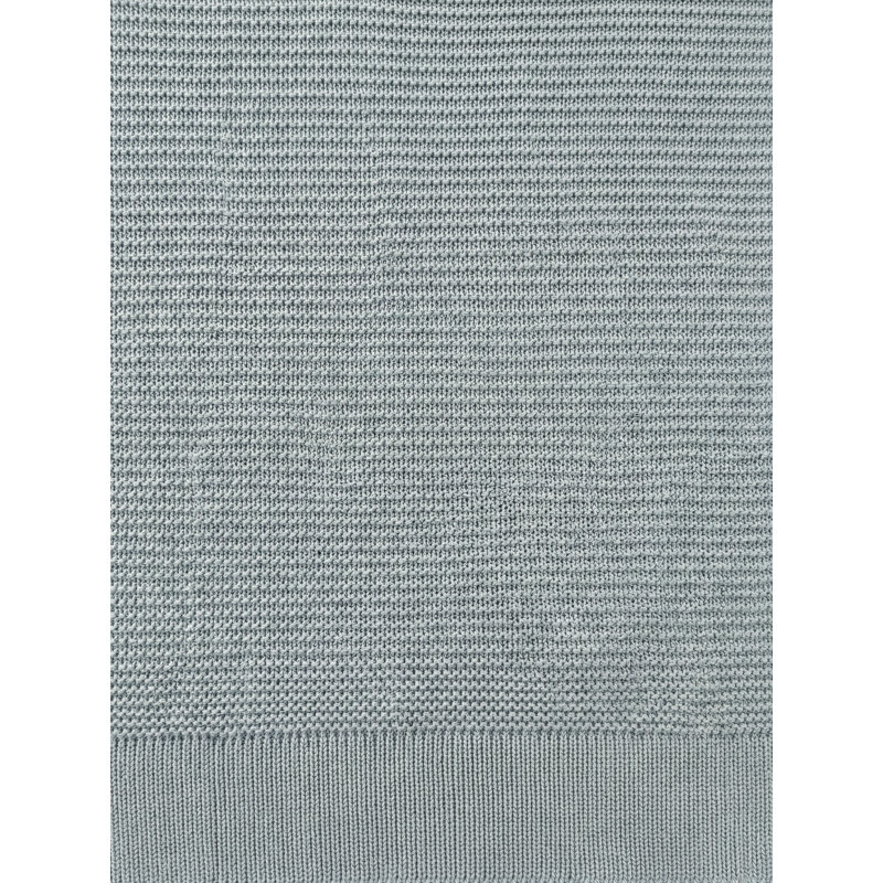 Harbor Knit Throw, Tea Green