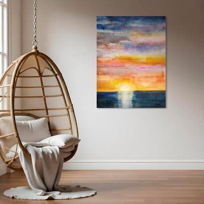 Glorious Sunset by Norman Wyatt, Jr - Print on Canvas