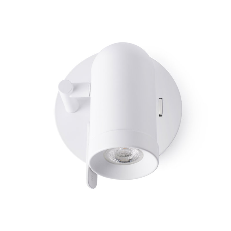 Hoskin Spotlight, White, White