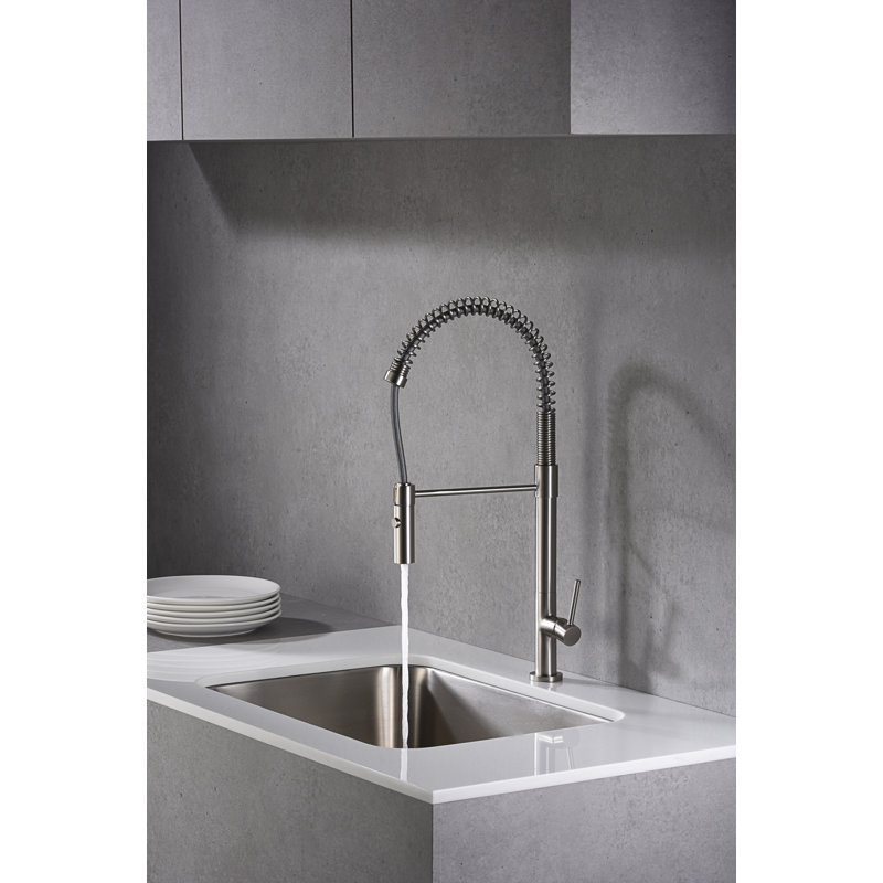 Robinet de cuisine Karran Bluffton, Acier inoxydable