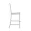 Chaise de bar en plastique PEHD ivoire-129632959