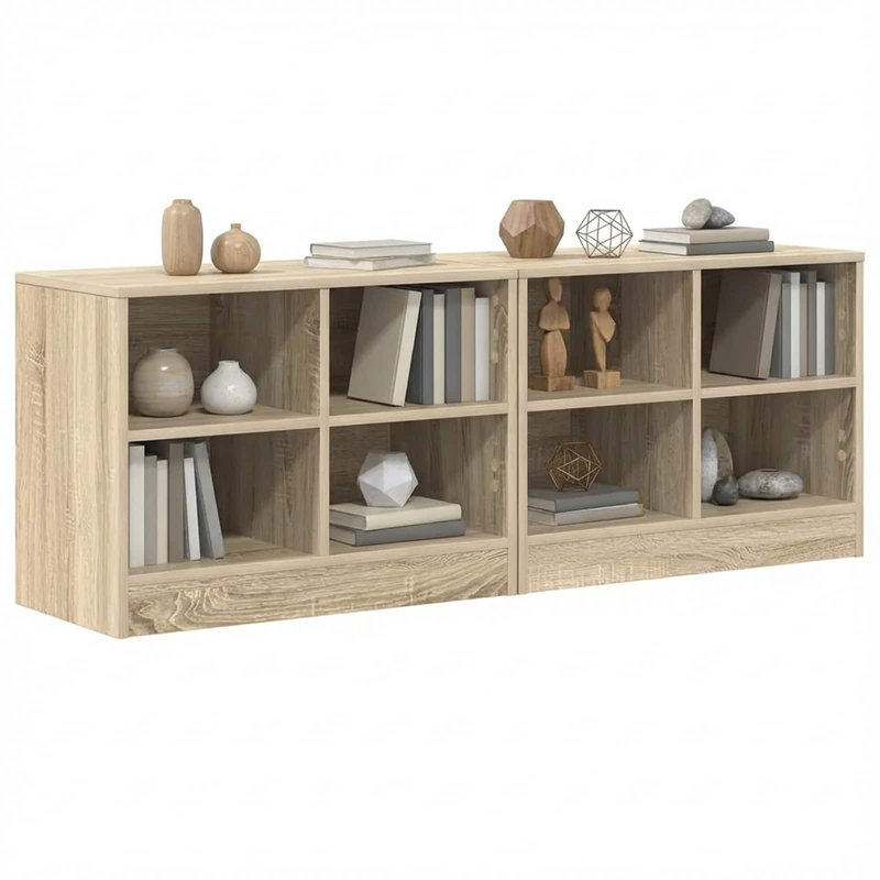 Engineered Wood Rectangle Accent Cabinet