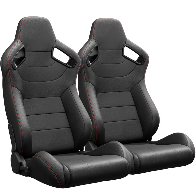 2 sièges de nouveau seau de course Universal 2PC