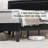 Cadena 2 Pack Black Twin Upholstered Platform Bed Frame with Tufted Adjustable Headboard,Noise-Free Twin Size Bed with 8 Inch Under-Bed Storage-1524532752