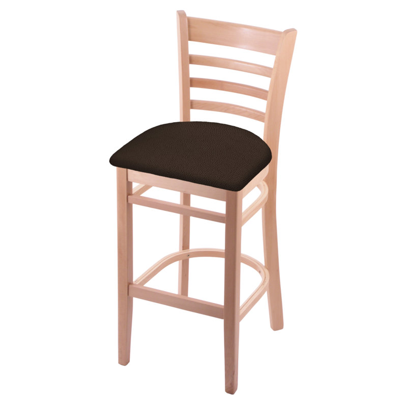 30" Bar Stool, Rein Coffee, Natural