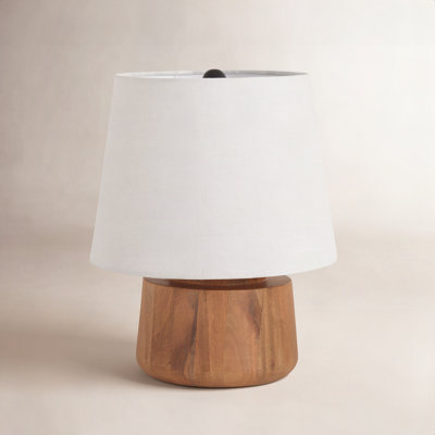 Solid Wood Lamp Base Lamp