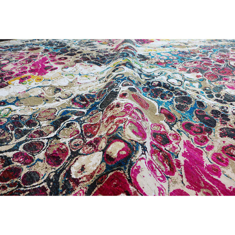 Abstract Area Rug, Rectangle 9' x 12'