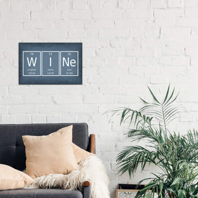 Wine - No Frame Print on Canvas