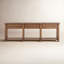 Gardendale 94'' W Solid Wood Console Table