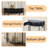 Half Moon Console Table With Storage