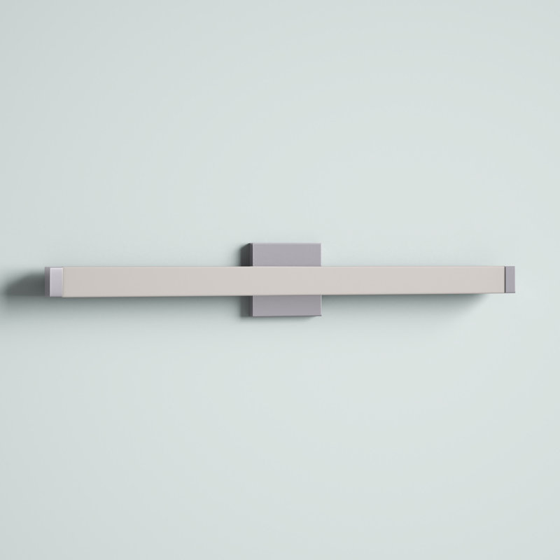 Sydni Dimmable LED Bath Bar, Satin Nickel