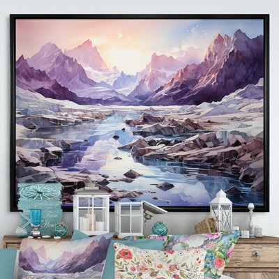 Bettzy " Purple Glacier Glacial Glow "