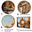 «Yellow Cuba Colonial Architecture I», ensemble d'art sur toile Cuba-107751797-107751799