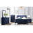Sleigh Bed with Led