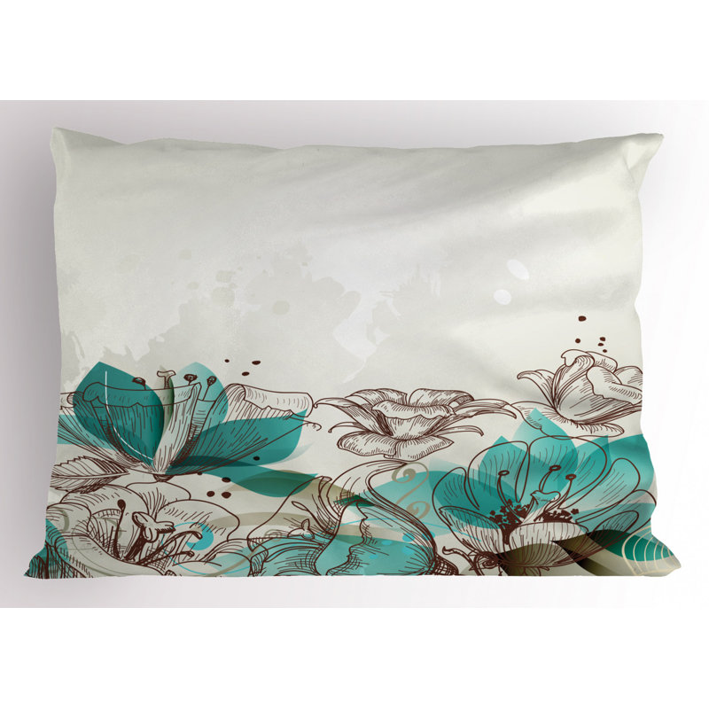 Tea Polyester Sham Set, Twin
