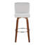 Ensemble de 2 tabourets de bar à hauteur fixe 30 "Henry-100170038
