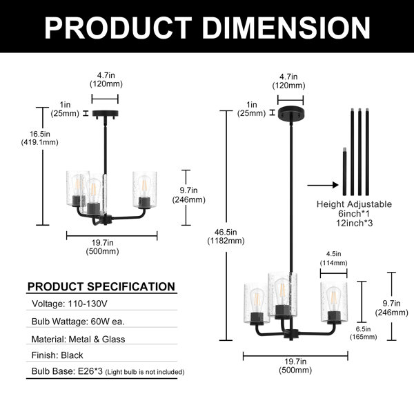 Dimensions du produit