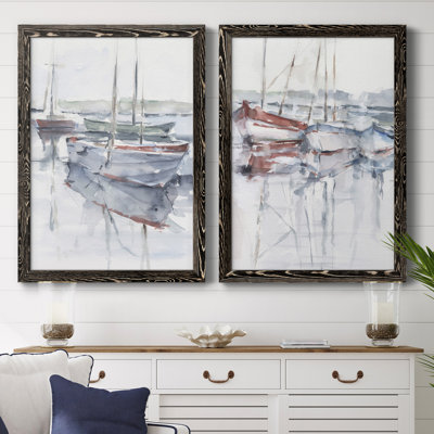 " Harbour Study I " 2 - Pieces