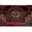 Grand tapis traditionnel en laine rouge 10x13