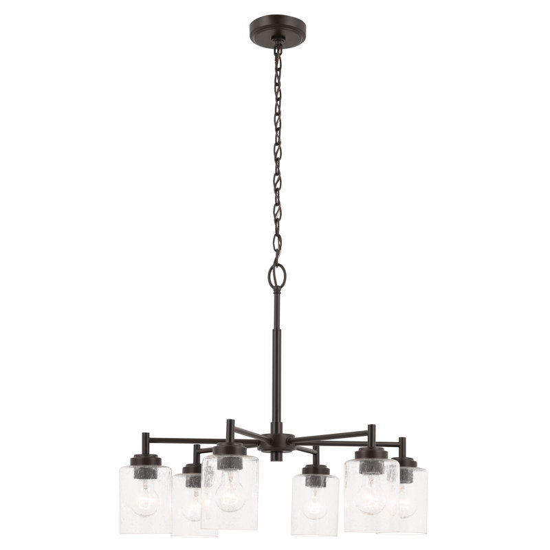 Winslow 6 - Light Dimmable Chandelier, Bronze