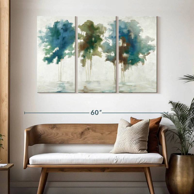 Harnek Tree Trio, 32" H x 50" W