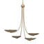 Lustre 4 lumières en bronze champagne Palmela-129687649-129742220