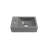 BOCCHI Milano 9.06'' Fireclay Rectangular Bathroom Sink-90558955