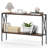 Narrow Console Table 2-tier Entryway Table With Storage 2 Support Bars Sofa Table