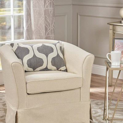 Chaise pivotante avec housse amovible